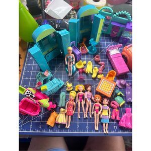 Polly Pocket Fashion doll playset accessory bundle 193